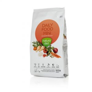 Pienso para perros adultos de razas pequeñas o minis Natura Diet Daily Food Mini Chicken