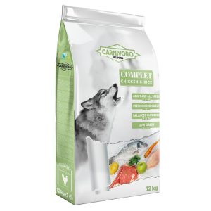 Pienso para perros adultos Carnivoro Pet Food Complet Chicken & Rice Low Grain pienso económico