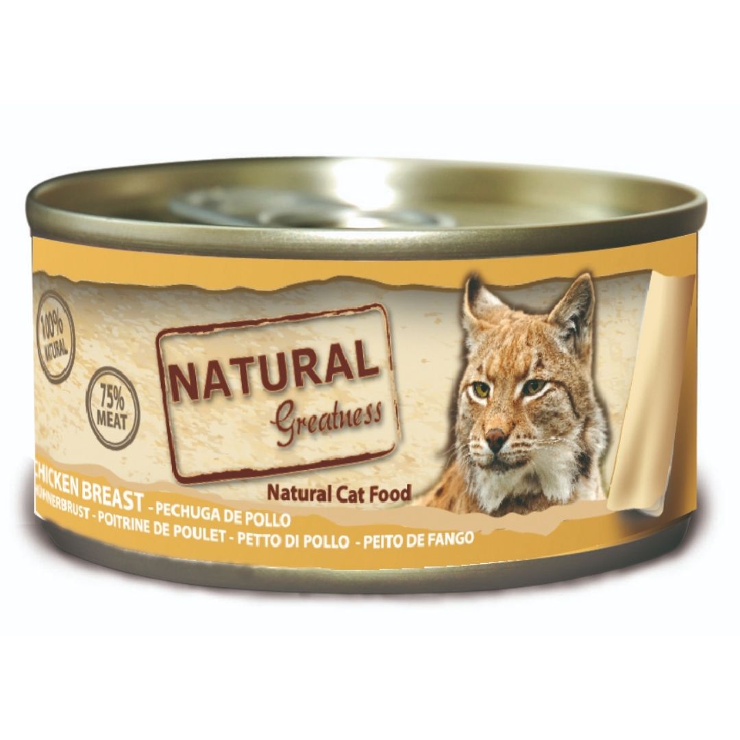 Natural Greatness pechuga de pollo para gatos