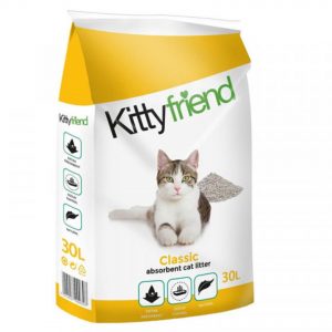Arena para gatos natural sin perfumes