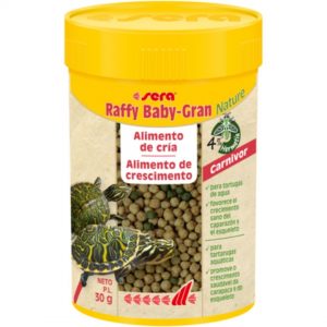 Comida tortugas acuáticas baby sera raffy baby gran nature