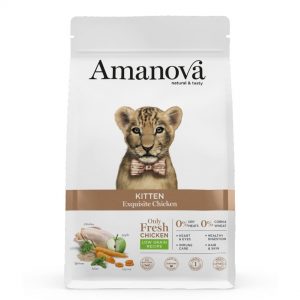 Pienso para gatitos kitten exquisite chicken amanova