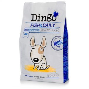 Pienso natural de pescado para perros de todas las razas Dingo Fish & Daily