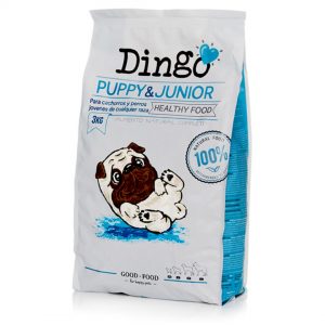 Pienso natural para perros cachorros de todas las razas Dingo Puppy & Junior