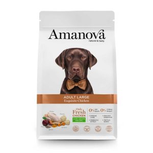 Amanova adult large exquisite chicken pienso hipoalergénico