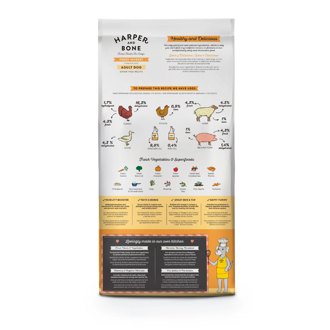 HARPER & BONE ADULT DOG FRESH MARKET - Imagen 2
