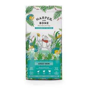 Pienso para perros de razas pequeñas o minis Harper and Bone adult mini flavours farm