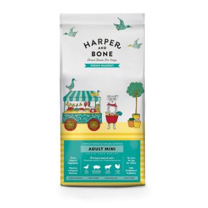 Pienso para perros de razas pequeñas o minis Harper and Bone adult mini fresh market