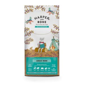Pienso para perros de razas pequeñas o minis Harper and Bone adult mini wild mountain