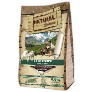 natural greatness lamb recipe pienso para perros cachorros y adultos hipoalergénico sin cereales grain free sabor cordero