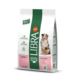 Pienso para perros adultos de razas medianas o grandes Libra Adult Salmón 3kg
