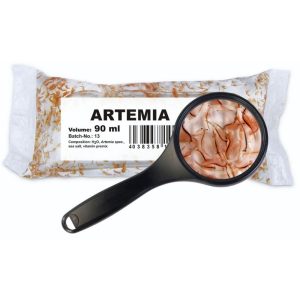 Artemia salina viva alimento vivo para peces anfibios crustaceos y ballenas comida viva 100% Natural
