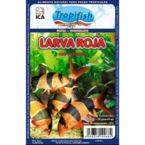 Alimento congelado para peces de acuario y estanque Larva Roja de Mosquito Congelada
