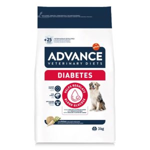 Pienso para perros diabéticos de razas pequeñas medianas o grandes Advance Veterinary Diets Diabetes 3kg