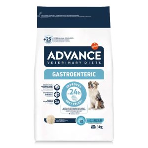 Pienso para perros medianos o grandes adultos y cachorros con problemas gastrointestinales, diarreas, vomitos Advance Veterinary Diets Gastroenteric Medium Maxi Canine 3kg