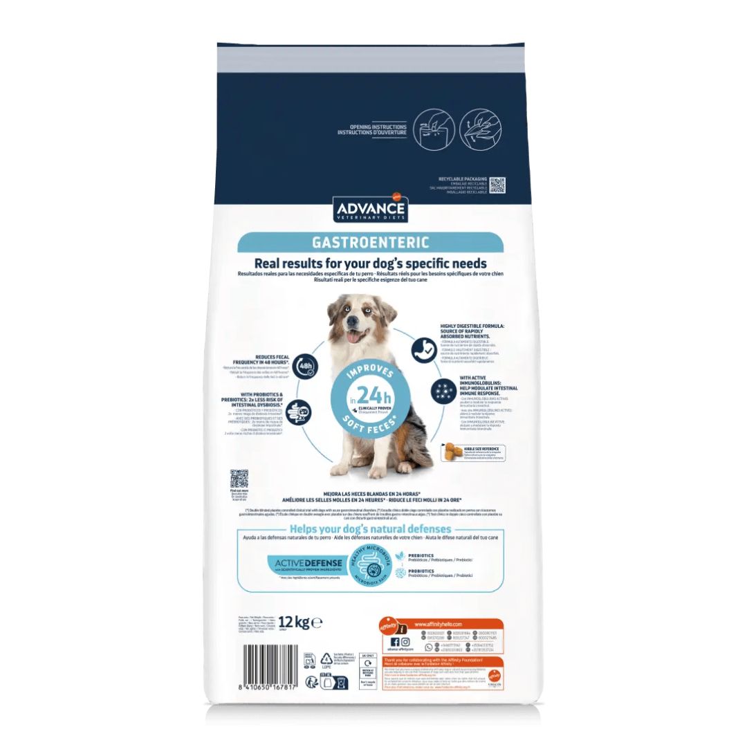 ADVANCE VET DIETS GASTROENTERIC CANINE - Imagen 2