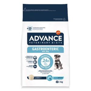 Pienso para perros pequeños o minis adultos y cachorros con problemas gastrointestinales, diarreas, vomitos Advance Veterinary Diets Gastroenteric Mini Canine 3kg