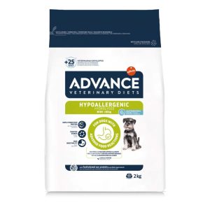 Pienso para perros de razas pequeñas o minis con intolerancias o alergias de alimentación Advance Veterinary Diets Hipoallergenic Mini 2kg
