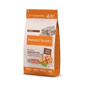Pienso para gatos adultos Nature's Variety Adult Salmón Noruego No Grain 1.25kg pienso Sin Cereales con salmón noruego sin espinas