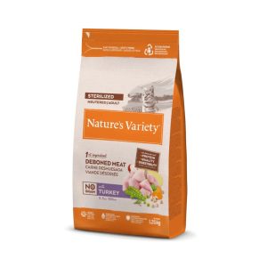 Pienso para gatos adultos esterilizados Nature's Variety Adult Sterilized Neutered Turkey No Grain 1.25 kg pienso Sin Cereales