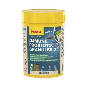 Comida granulada para peces tropicales Sera Immune Probiotic XS 100 ml refuerza el sistema inmunitario para peces pequeños