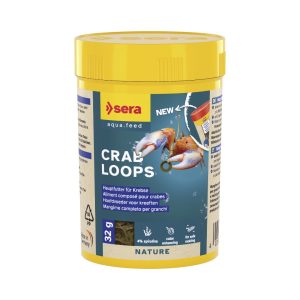 Comida para cangrejos de rí, marinos, semiacuáticos o terrestres Sera Crabs Loops Nature 100ml