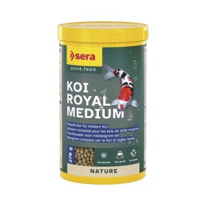Comida en gránulos para peces de agua fría y kois Sera Koi Royal Medium 1000ml