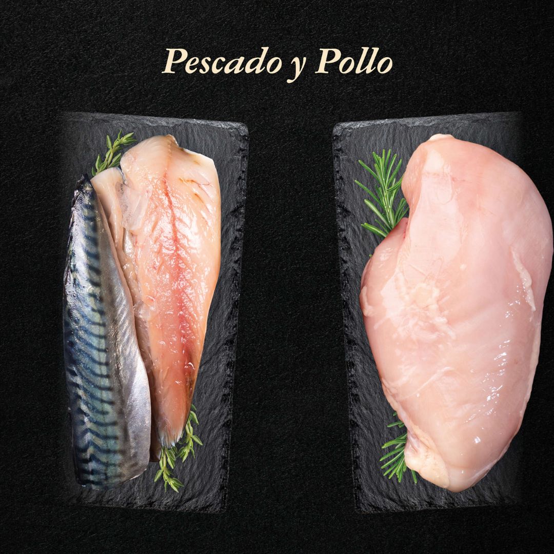 Pienso semihúmedo para perros adultos NutraDog Wild Pescado y Pollo fresh