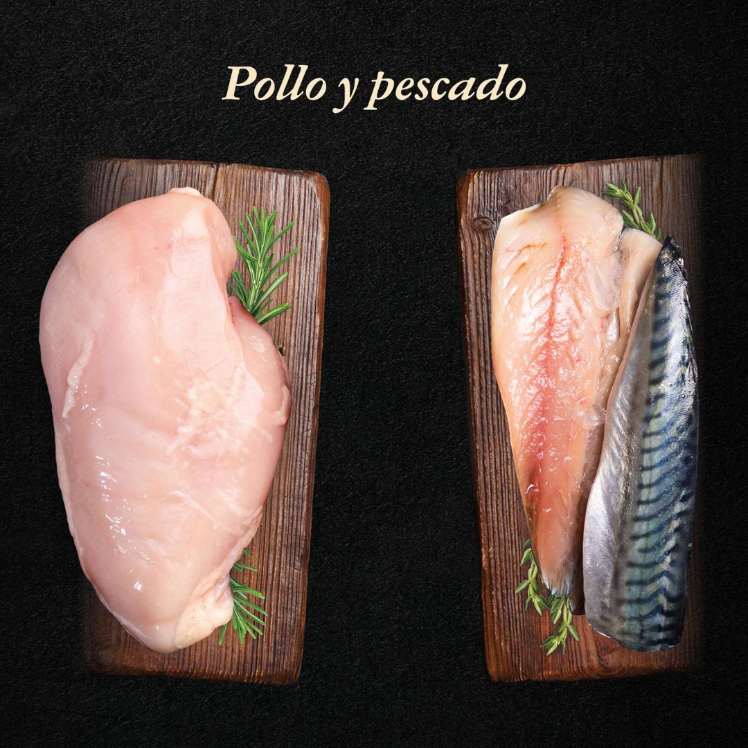 Pienso semihúmedo para perros adultos NutraDog Wild Pollo y Pescado fresh