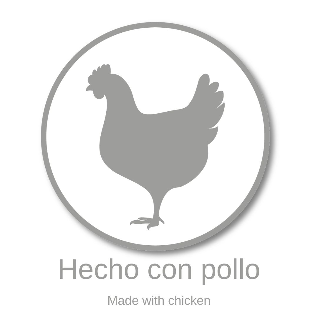 Premios snacks para perros nutradog fabricados con pollo