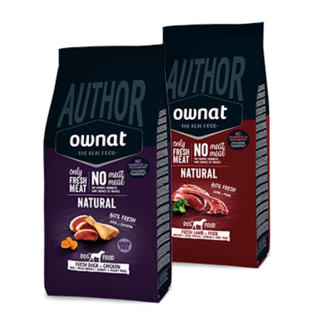 ownat-author-look Pienso para perros de todas la razas Ownat Author Natural