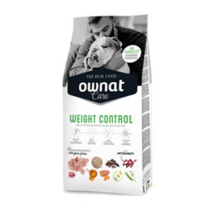 Pienso para perros con tendencia a engordar, sobrepeso o esterilizados Ownat Care Weight Control