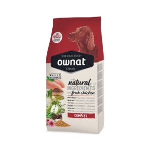 Pienso para perros adultos Ownat Classic Complet con carne fresca e ingredientes naturales