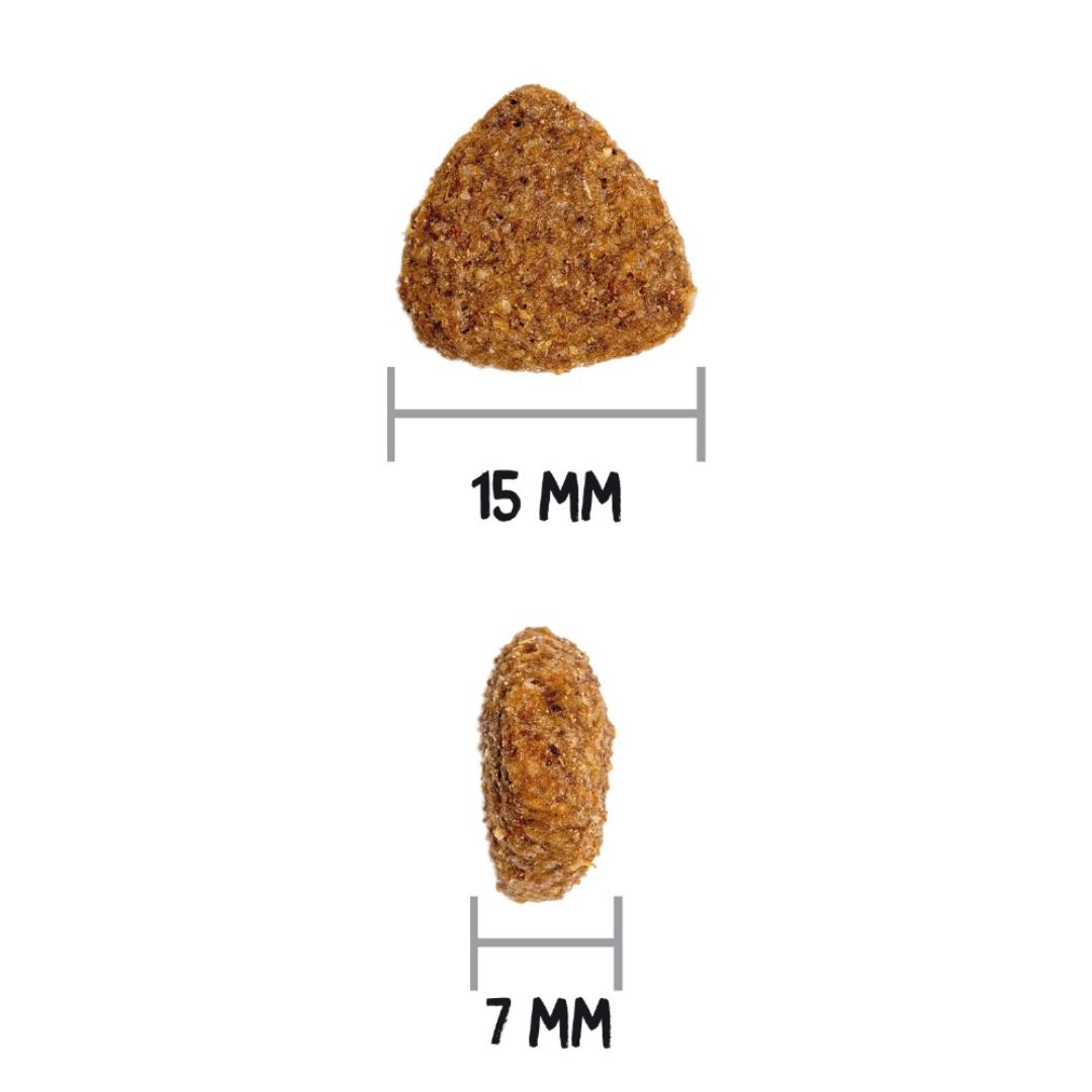 Forma del Pienso para perros adultos Ownat Classic Light con carne fresca e ingredientes naturales y funcionales