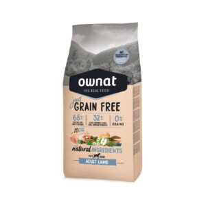Pienso sin cereales para perros adultos Ownat Grain Free JUST Adult Lamb