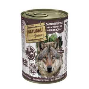 Comida húmeda para perros con diarrea aguda o crónica, enfermedad inflamatoria intestinal (EII), gastroenteritis, casos de mala digestión, colitis o anorexia Natural Greatness Gastrointestinal Wet Dog