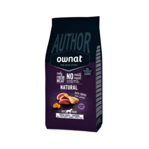 Pienso natural Ownat Author Fresh Duck & Chicken Grain Free