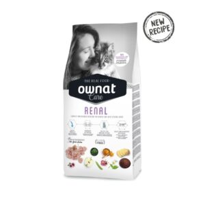 Pienso para gatos adultos sensibles a afectaciones del riñón Ownat Renal Cat
