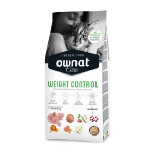 Pienso para control de peso en gatos con tendencia a engordar Ownat Care Weight Control