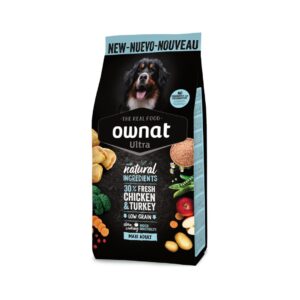 Pienso natural para perros grandes adultos Ownat Ultra Maxi Adult