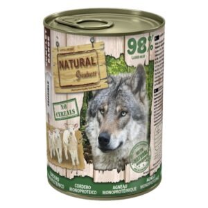 comida húmeda monoproteica de cordero para perros natural greatness cordero