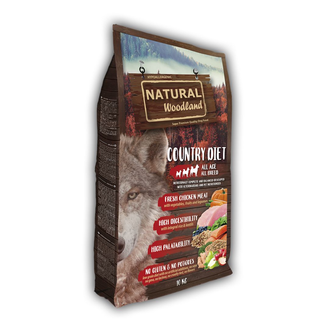 Pienso natural para perros Natural Woodland Country Diet