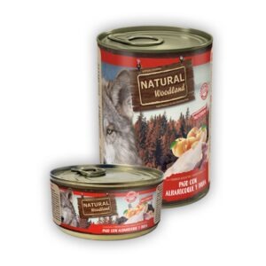 comida húmeda natural para perros natural greatness pato con melocotón