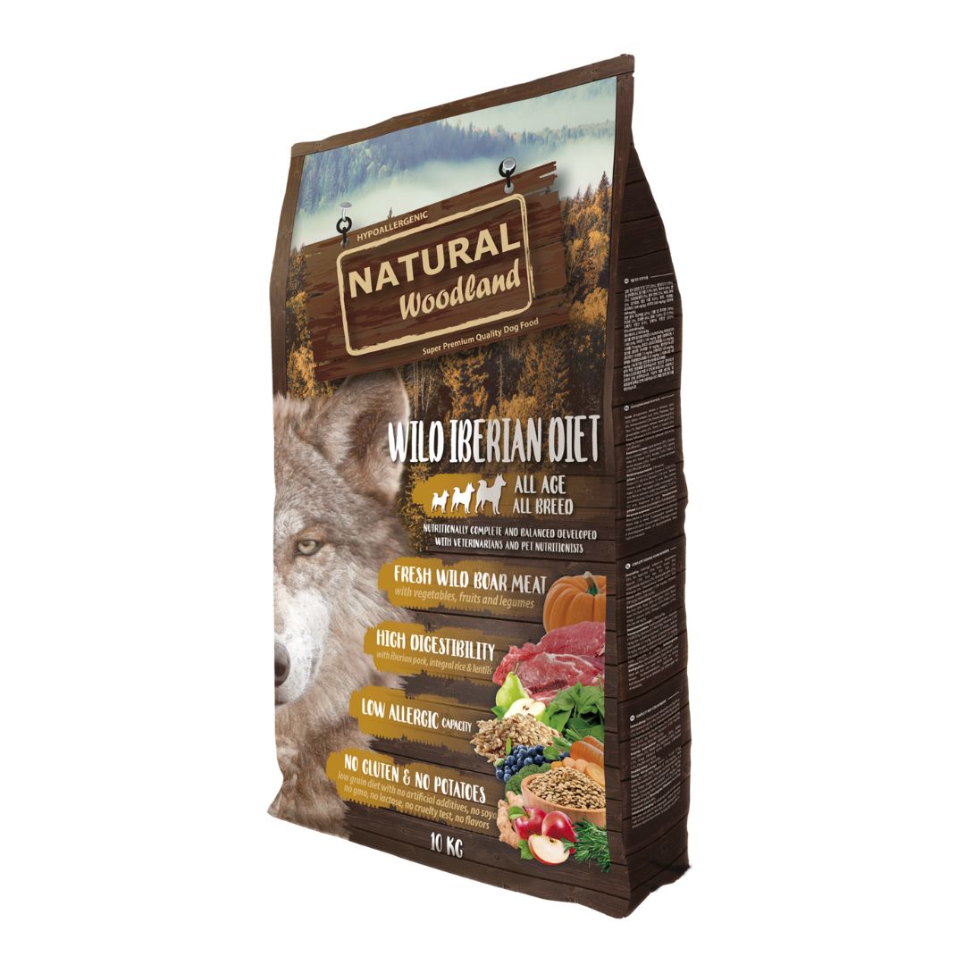 Pienso natural para perros Natural Woodland Iberian Diet