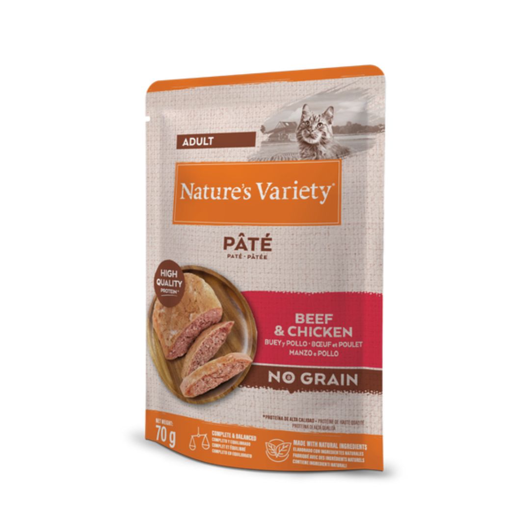 natures-var-cat-adult-paté-beef-chicken-no-grain-70g