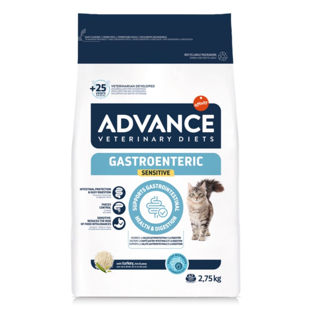 Pienso para gatos con problemas de digestión Advance Veterinary Diets Gastroenteric Sensitive