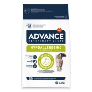 Pienso para gatos con problemas de intolerancias o alergias de alimentación Advance Veterinary Diets Hypoallergenic