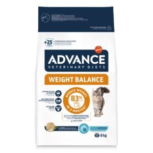 Pienso para gatos con sobrepeso o tendencia a engordar Advance Veterinary Diets Weight Balance