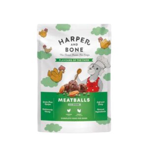Harper and Bone Meatballs Flavours of the Farm comida húmeda deliciosa para perros