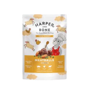 Harper and Bone Meatballs Fresh Market comida húmeda deliciosa para perros